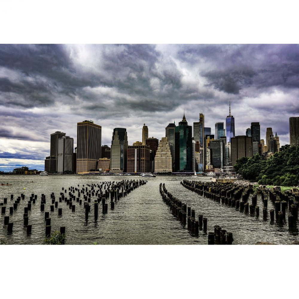 New York Skyline print, 12x18